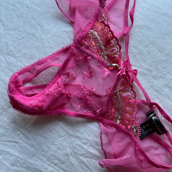 Honey Birdette Meika Pink 3 piece set - Picture 14 of 14